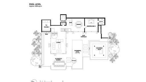 Villa Viman Floor plan