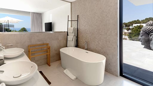 Villa Vista Blue Bedroom 2