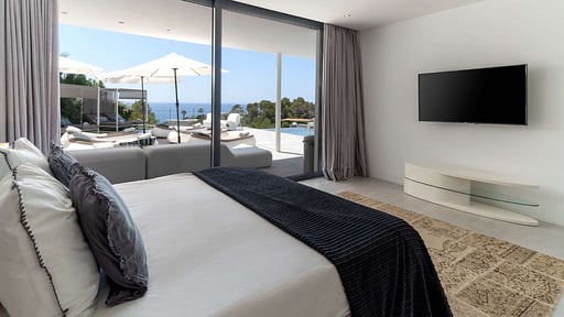 Villa Vista Blue Bedroom 1
