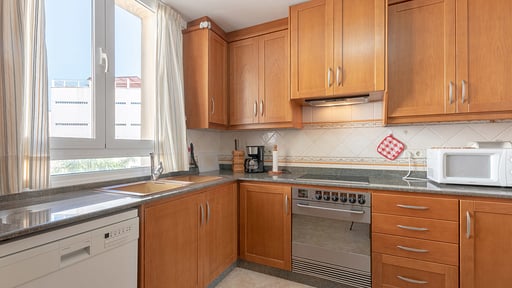 Vista Mar Apartment Kitchen