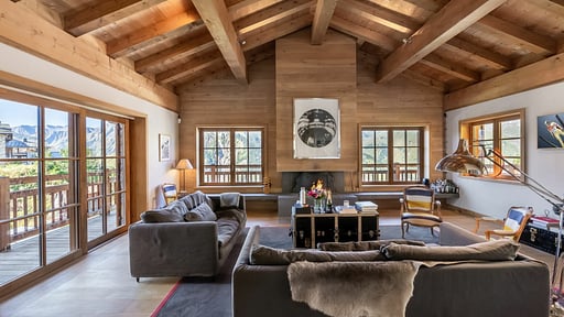 Chalet Voland Woonkamer