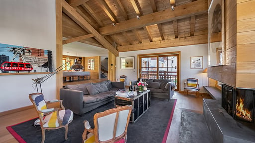 Chalet Voland Woonkamer