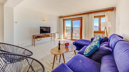 Vora Mar Beachfront Apartment Living room