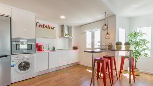 Voramar Apartment Кухня