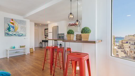 Voramar Apartment Обеденная зона