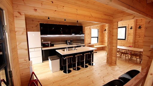 Wadano Woods Chalet Four Kitchen