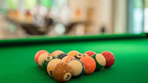 Waterfall Bay Villa Billiard