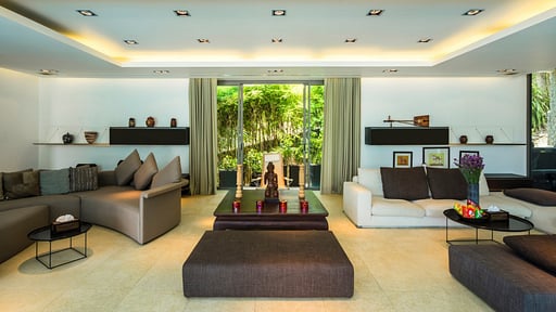 Waterfall Bay Villa Living room
