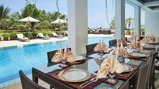 Waterfall Bay Villa Dining area