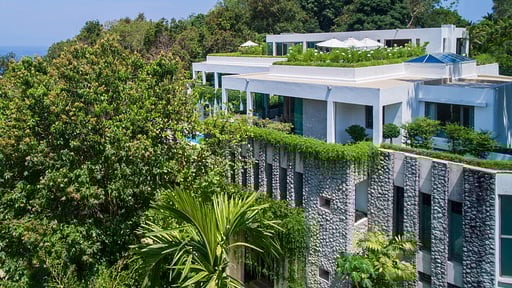 Waterfall Bay Villa Drone pictures