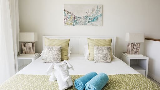 West Coast Marina Deluxe Apartment Slaapkamer 1