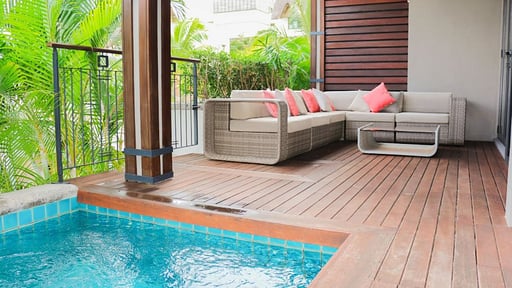 West Coast Marina Duplex Terras/Veranda