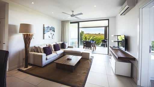 West Coast Marina Premium Apartment Wohnbereich