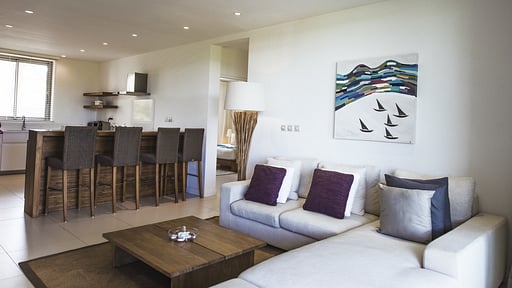 West Coast Marina Premium Apartment Wohnbereich