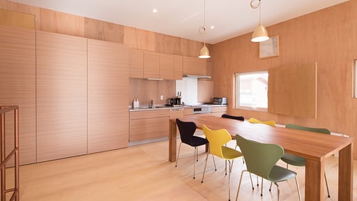 Whiskey Woods Townhouse Dining area