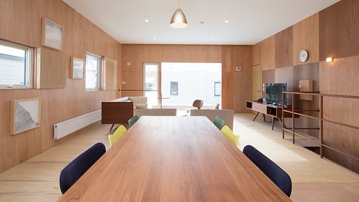 Whiskey Woods Townhouse Dining area