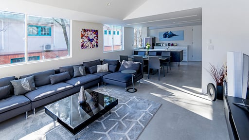 White Fox B Living room