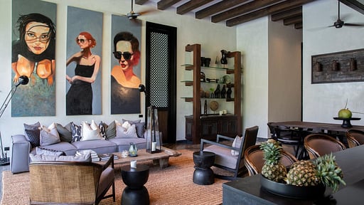White Lotus Estate Living room 1