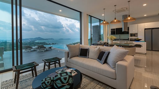 Yam Chao at Verano Residence Гостиная