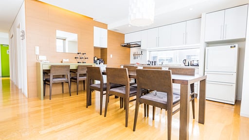 Yama Shizen Three Bedroom Penthouse Dining area