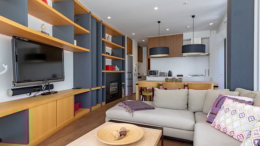 Yasuragi Two Bedroom Apartment Living room