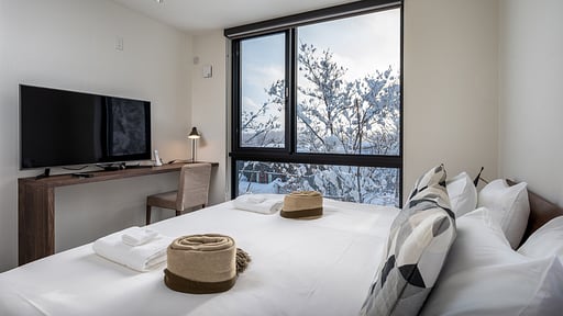 Yotei Dream One Studio Apartment Bedroom 