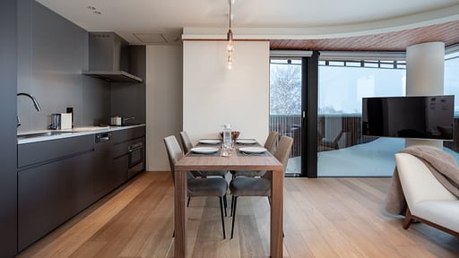 Yotei Dream One Two Bedroom Apartment Dining area