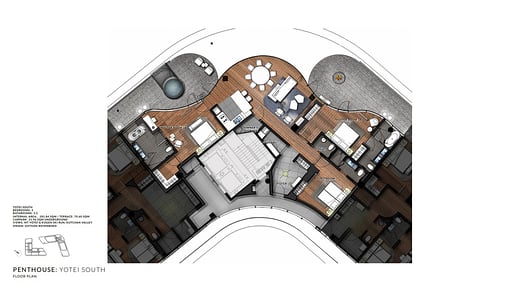 Yotei South Penthouse Floor plan