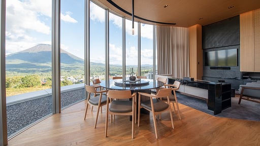 Yotei South Penthouse Dining area