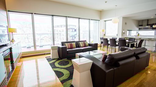 Youtei Tracks Three Bedroom Condo Living room