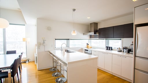 Youtei Tracks Three Bedroom Penthouse Kitchen