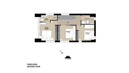 Yuki Uchi House Floor plan