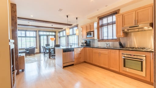 Yukimi Two Chalet Kitchen