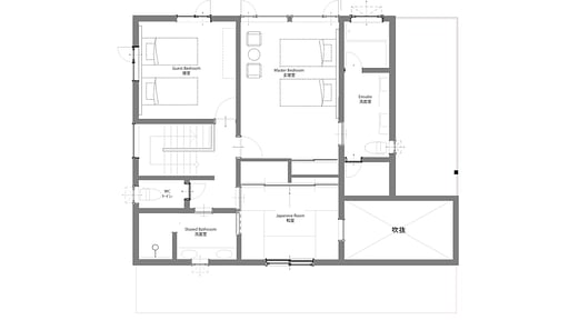 Yukimine Chalet Floor plan