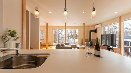 Yukimine Chalet Kitchen