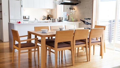 Chalet Yume Basho Dining area