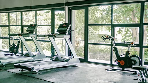 Zin Private Pool Bamboo Villa Gym