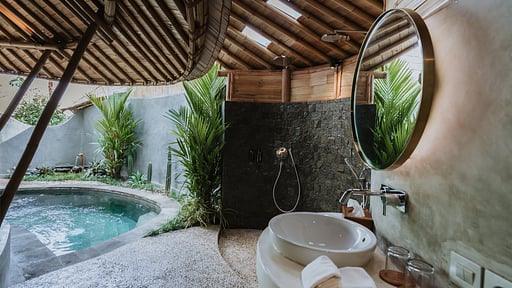 Zin Private Pool Bamboo Villa Swimming pool
