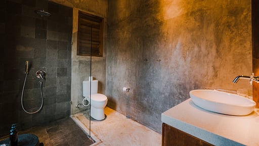 Zin Private Pool Teak Villa Bedroom 