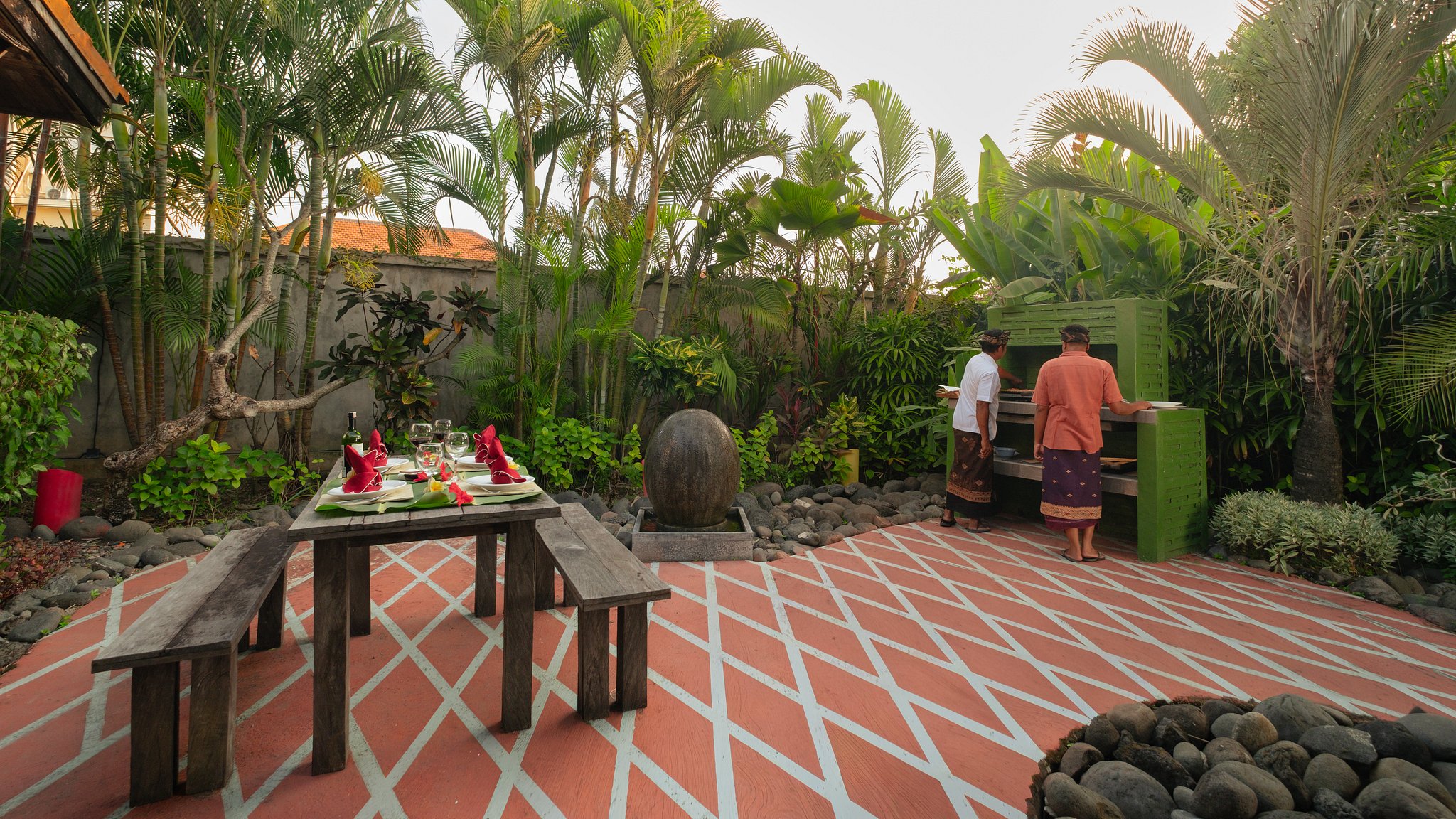 Villa Desa Roro Dua Dining area