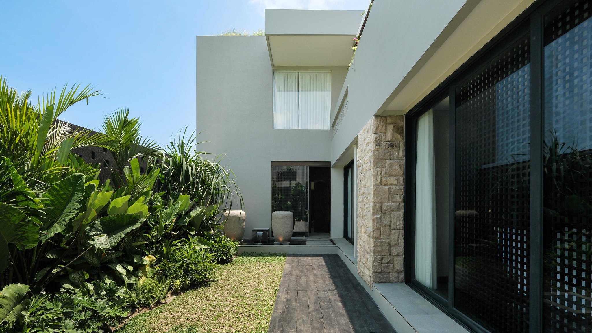 Five Palms Villa 4 Jardin
