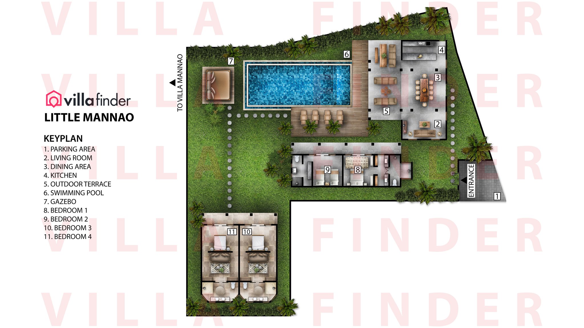 Little Mannao Floor plan
