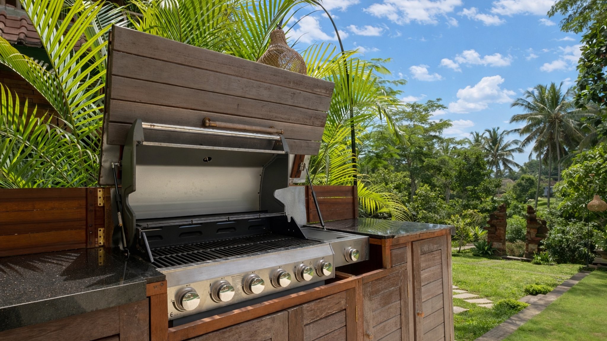 Rumah Melati Estate BBQ equipment