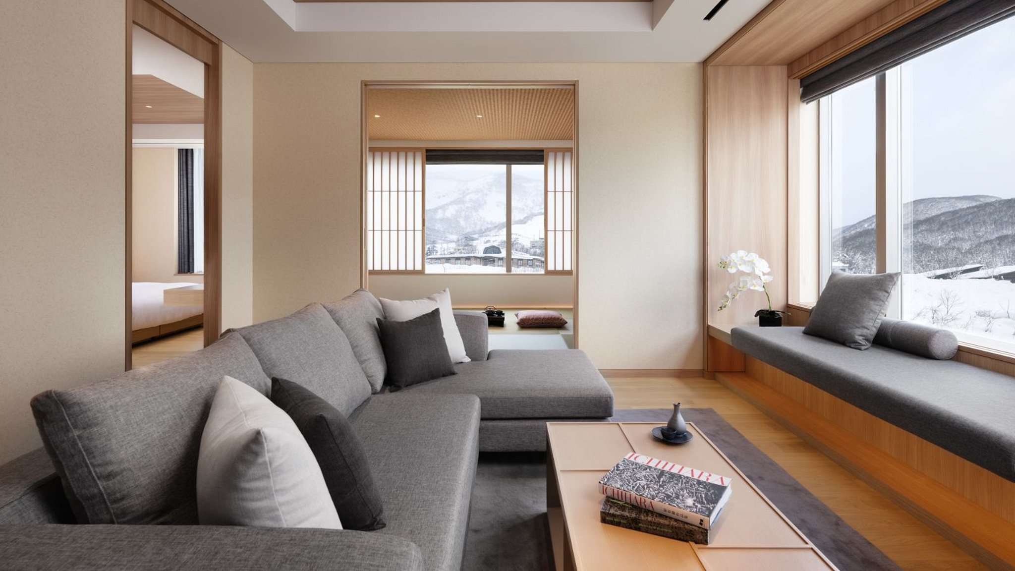 Setsu Niseko One Bedroom Corner Suite Tatami - Hirafu - 1 bedrooms | Villa  Finder