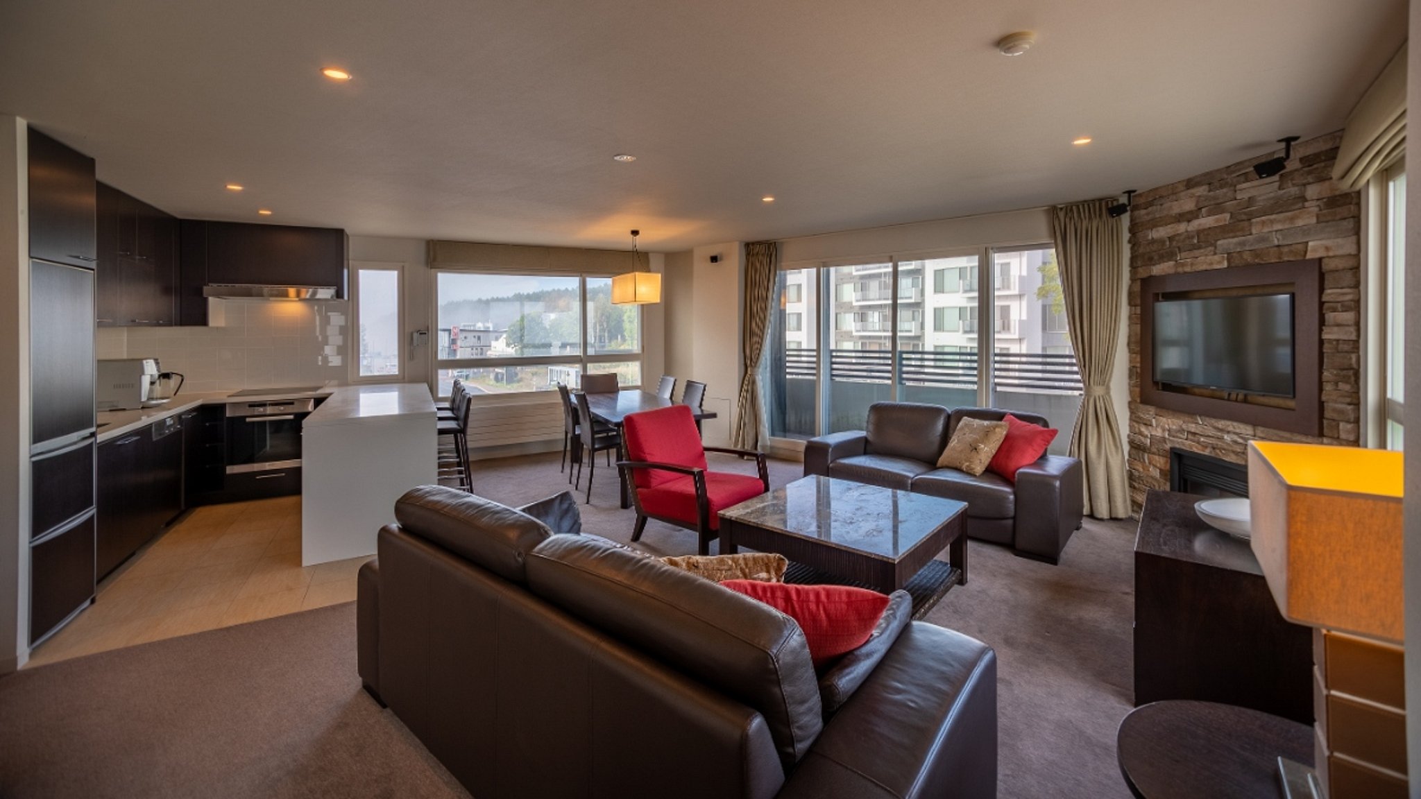 View of The Freshwater Two Bedroom Penthouse Suite - Hirafu - 2 bedrooms ...