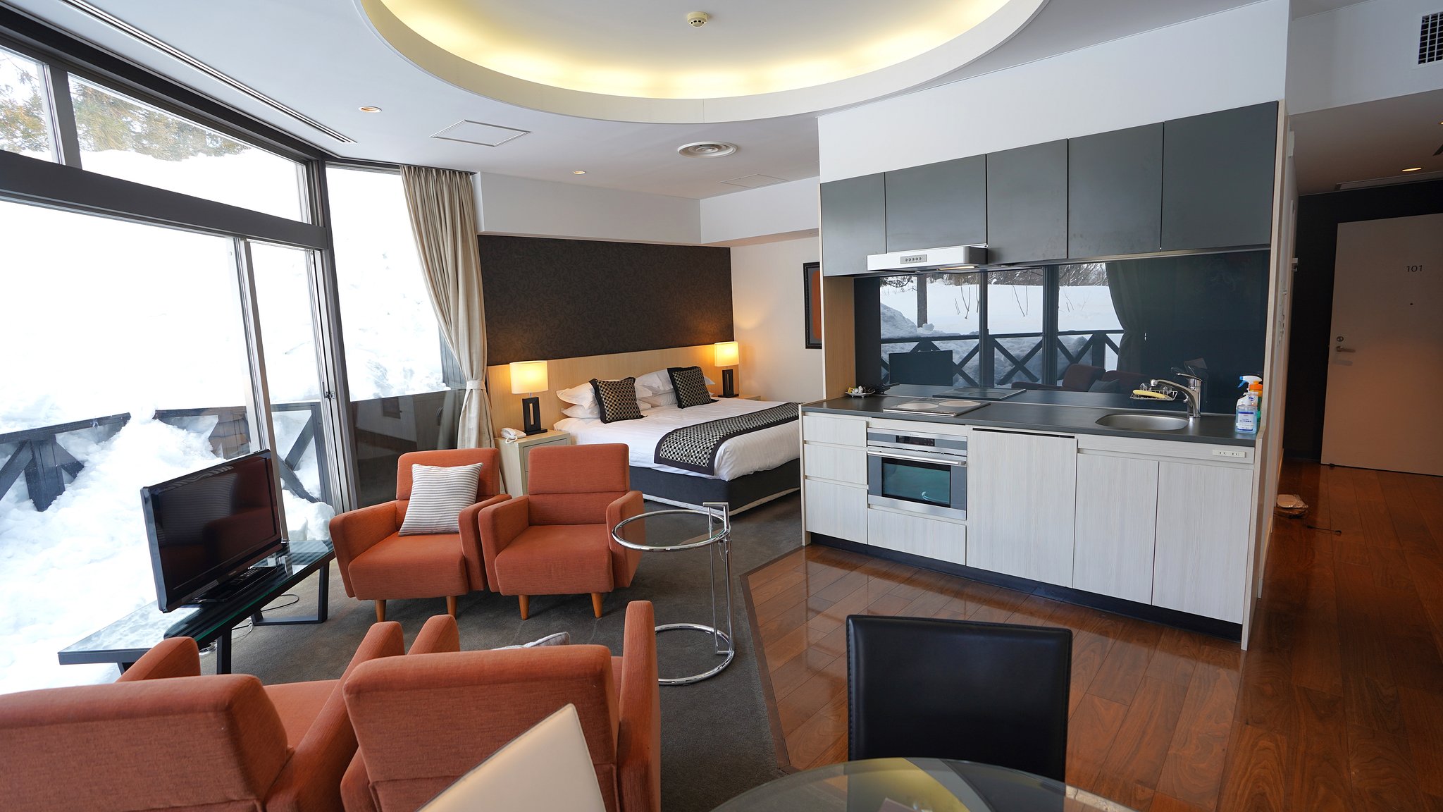 The Ridge Studio Apartment - Happo-One - 1 bedrooms | Villa Finder