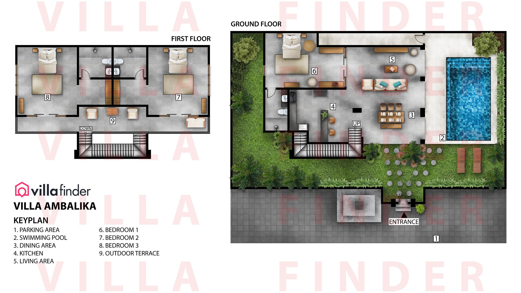 Villa Ambalika Floor plan