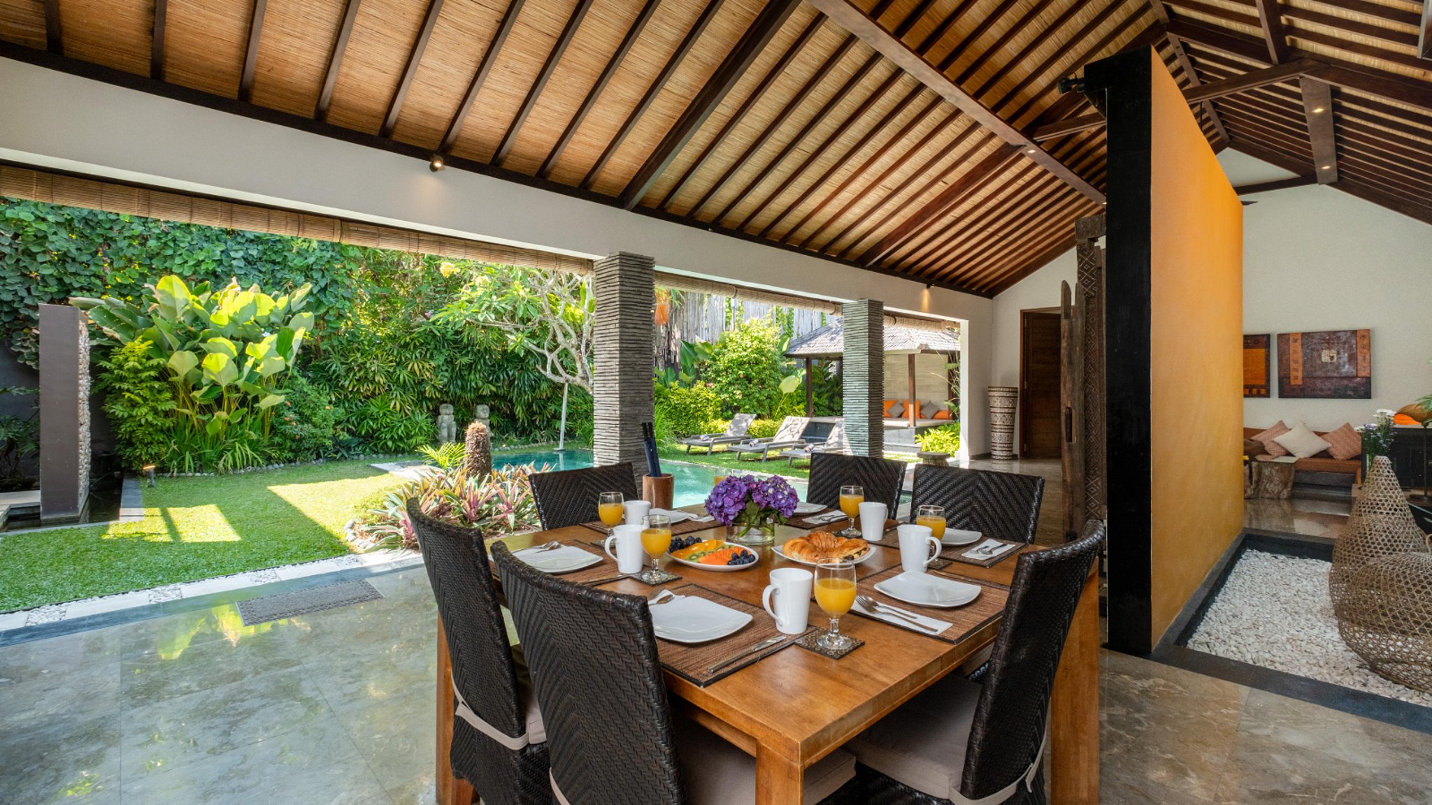 Villa Anjali Chocolate Dining area 1