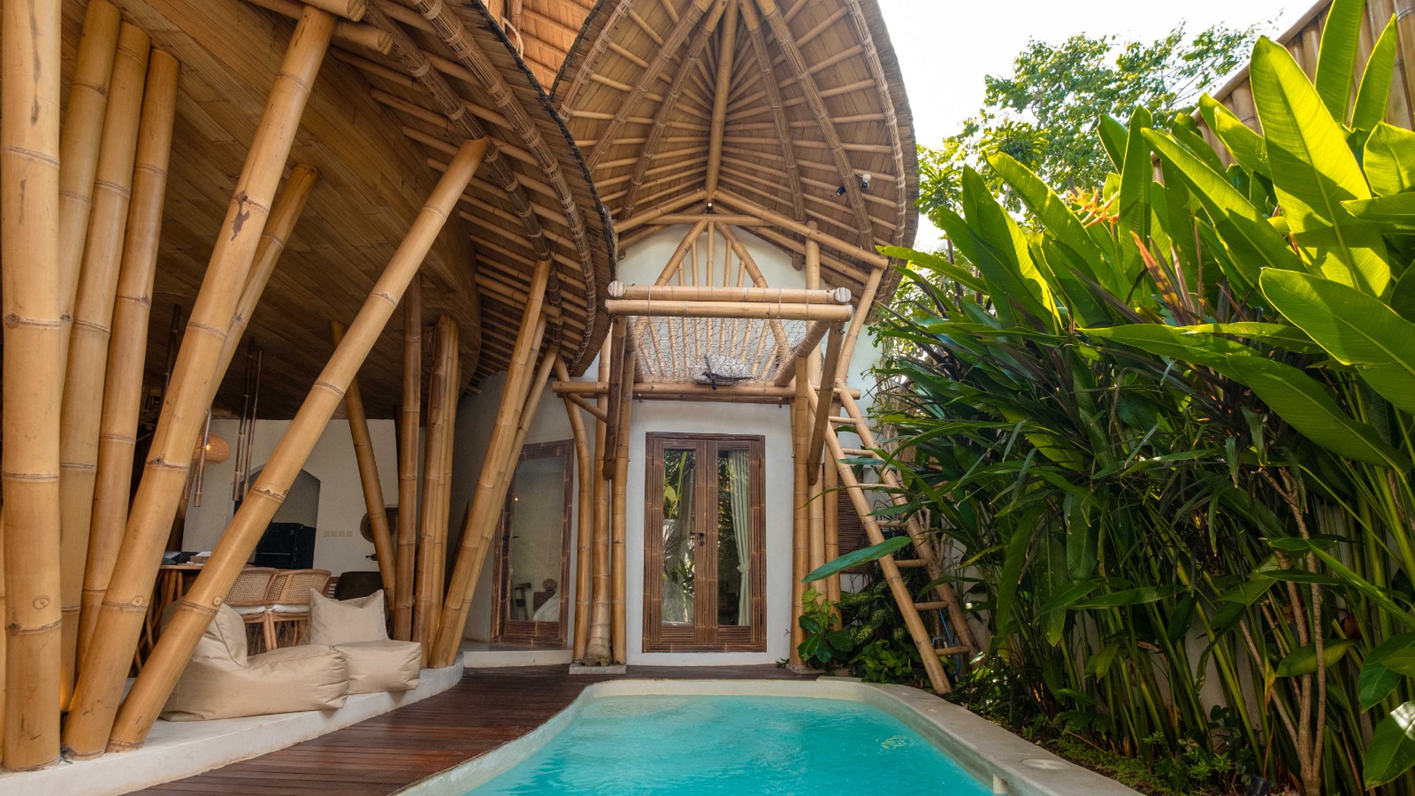Villa Bamboo Pring Sewu in Pererenan, Bali (2 bedrooms) - Best Price &  Reviews!