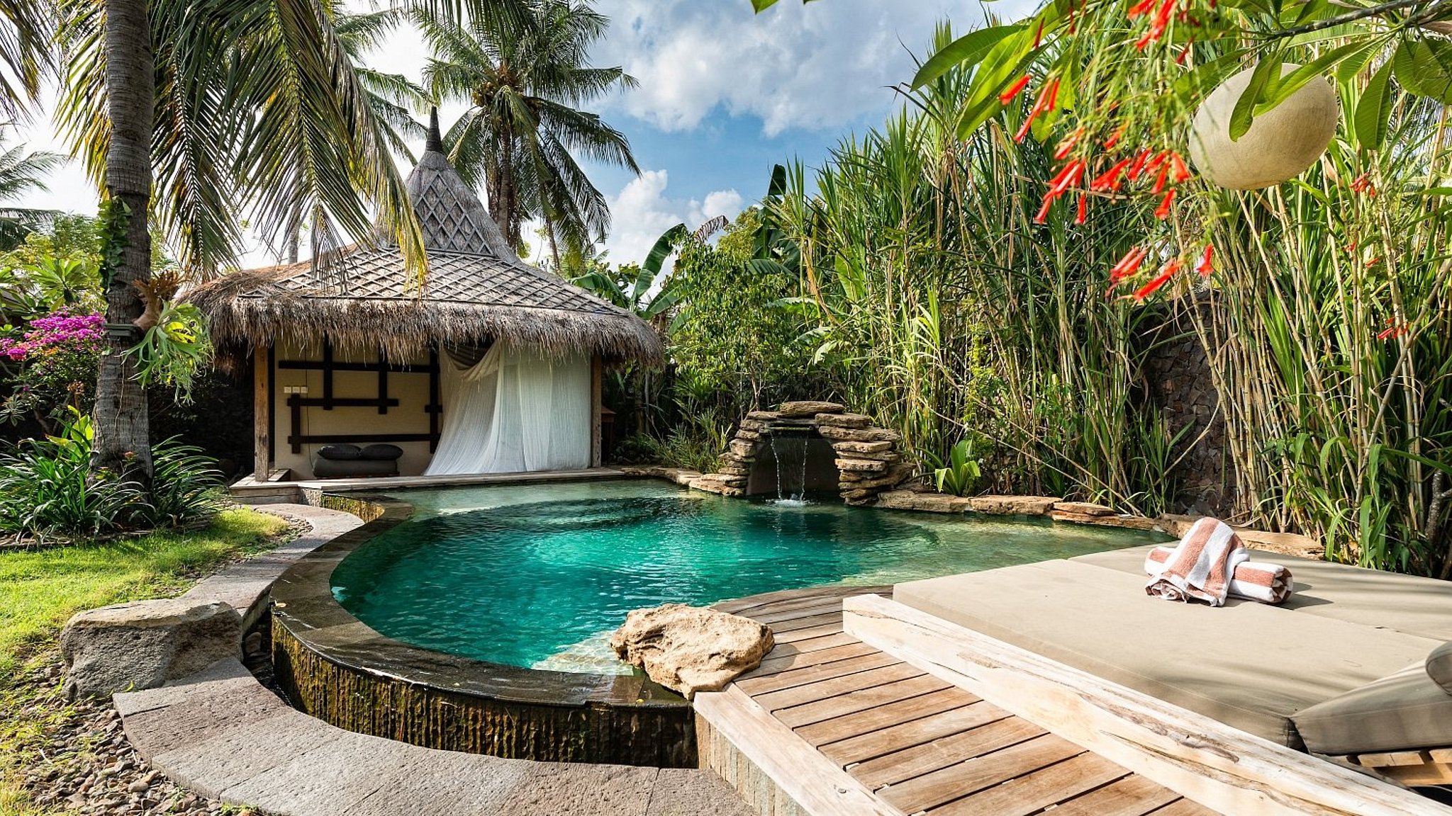 Villa Bhuvana in Gili islands, Bali bedrooms Best Price